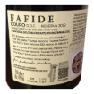 Image de Fafide Réserve - Vin Rouge