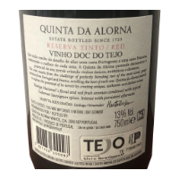 Image de Quinta da Alorna Réserve Touriga e Cabernet - Vin Rouge