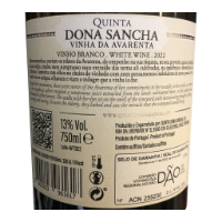 Image de Dona Sancha Vinha da Avarenta - Vin Blanc